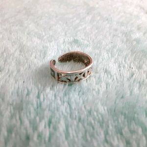 .975 silver toe ring
